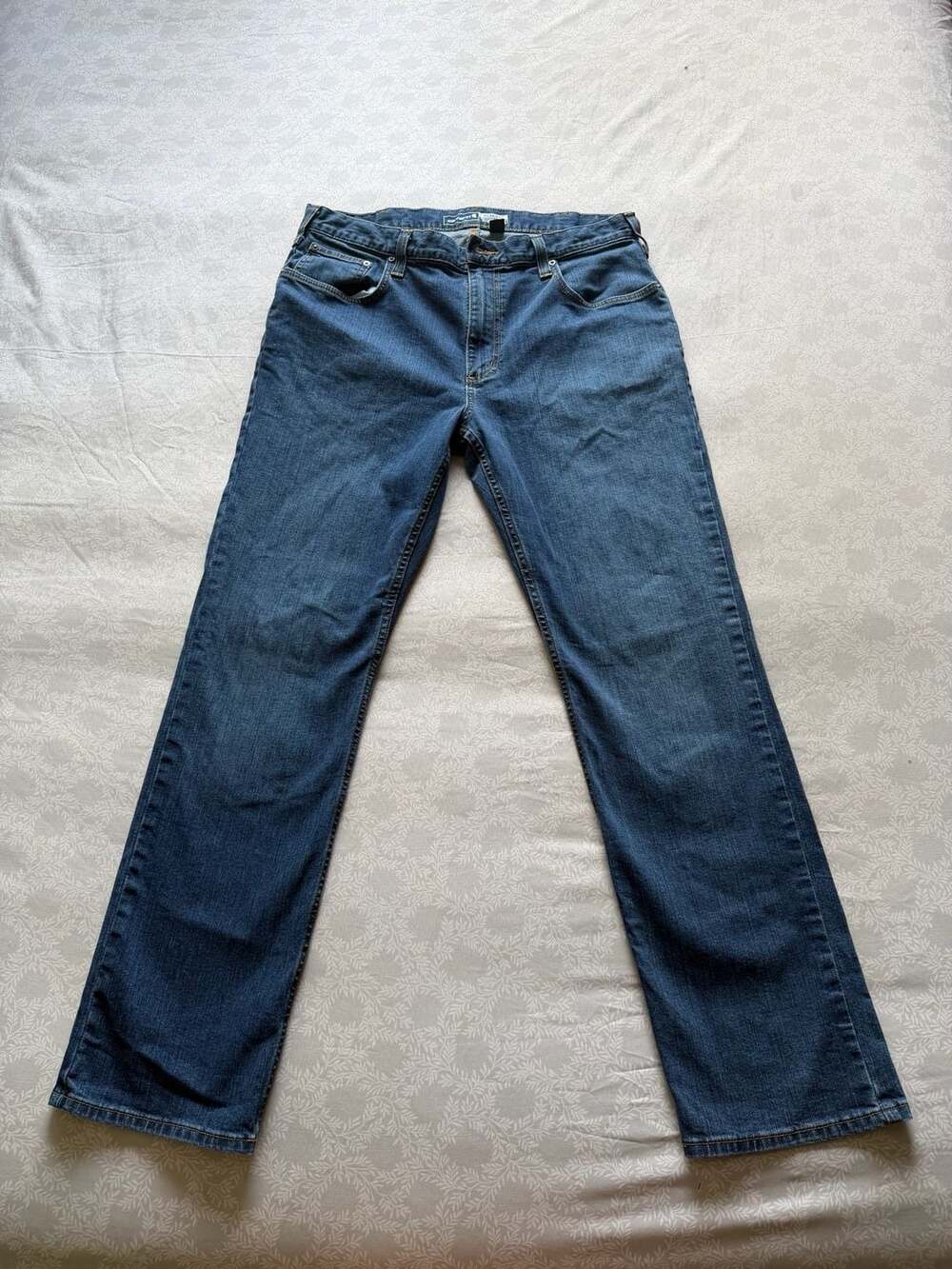Carhartt Relaxed Fit Denim Jeans Dark Wash Size 36x32